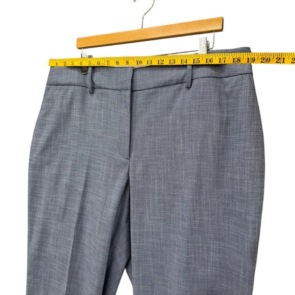 Talbots Hampshire Ankle Pants Womens Navy Sharkskin High Waist Straight Size 18W - Picture 10 of 12